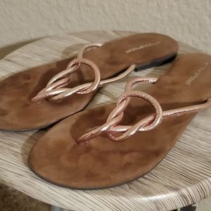 Rose gold Jeffery Campbell Sandles